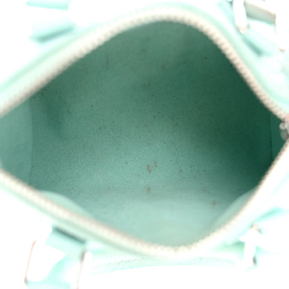 Louis Vuitton Empreinte Monogram Nano Speedy Pearly Lagoon Turquoise 5 of 11