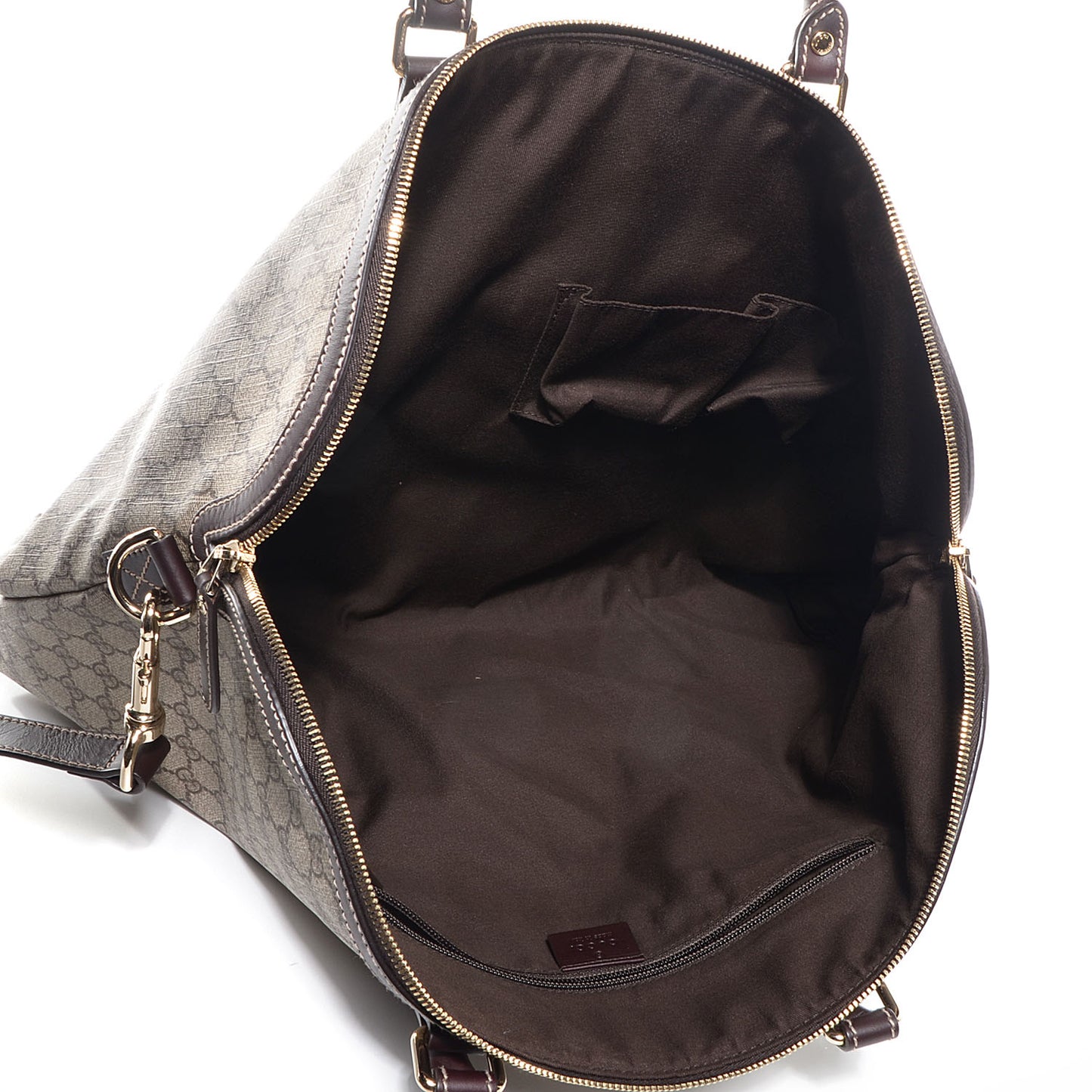 GG Plus Monogram Double Handle Briefcase