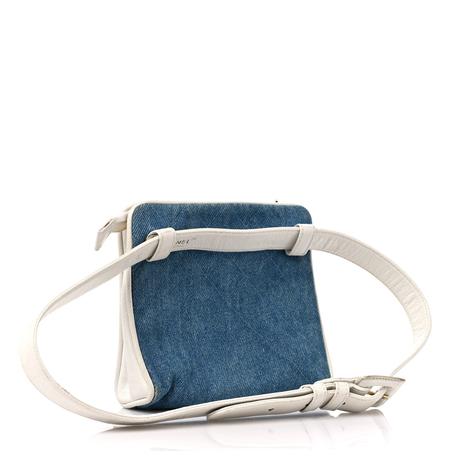 Denim Belt Bag Blue