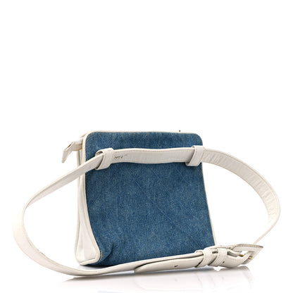 Chanel Denim Belt Bag Blue 3 of 19