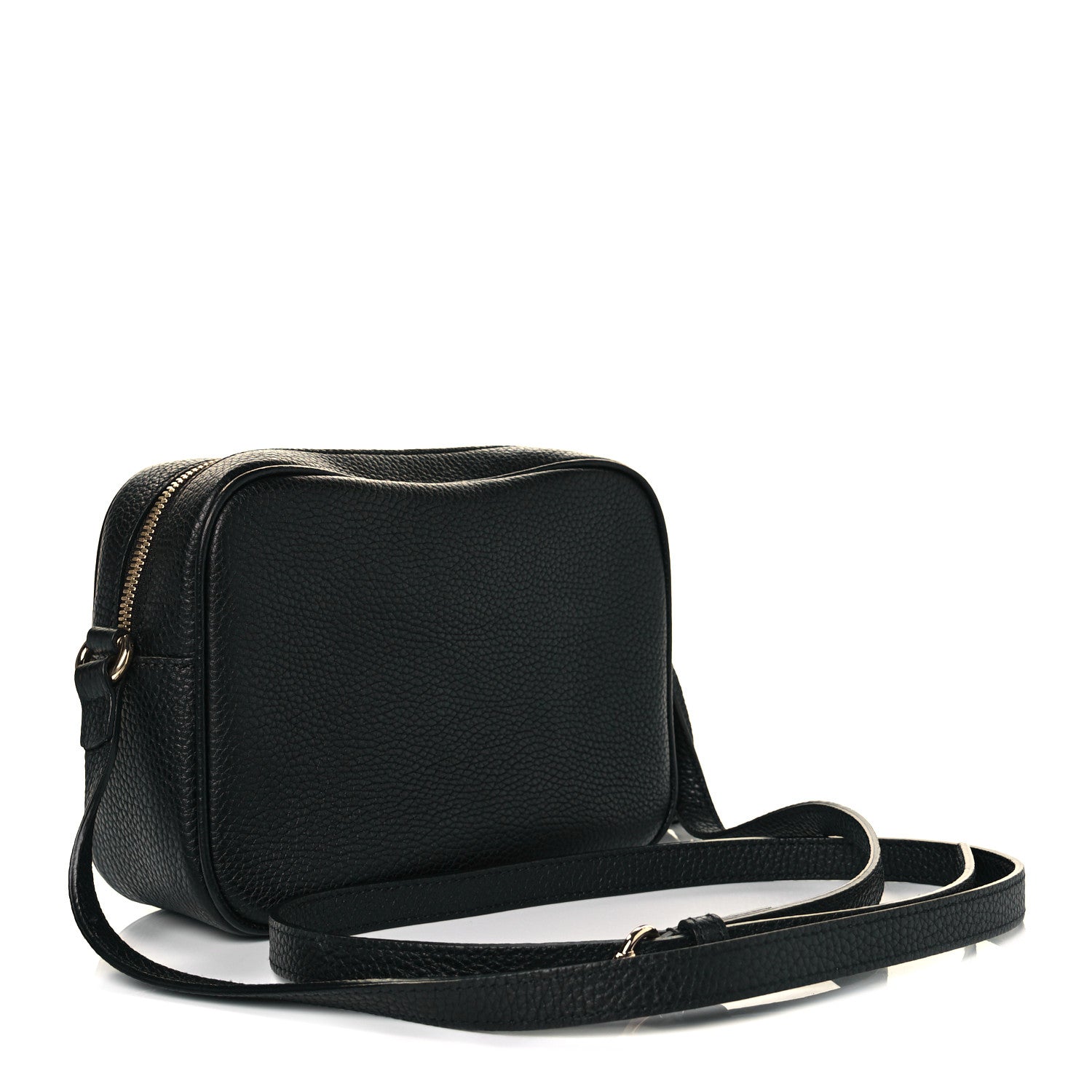 Gucci Pebbled Calfskin Small Soho Disco Bag Black 3 of 13