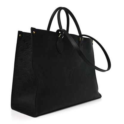 Louis Vuitton Empreinte Monogram Giant Onthego GM Black 3 of 9