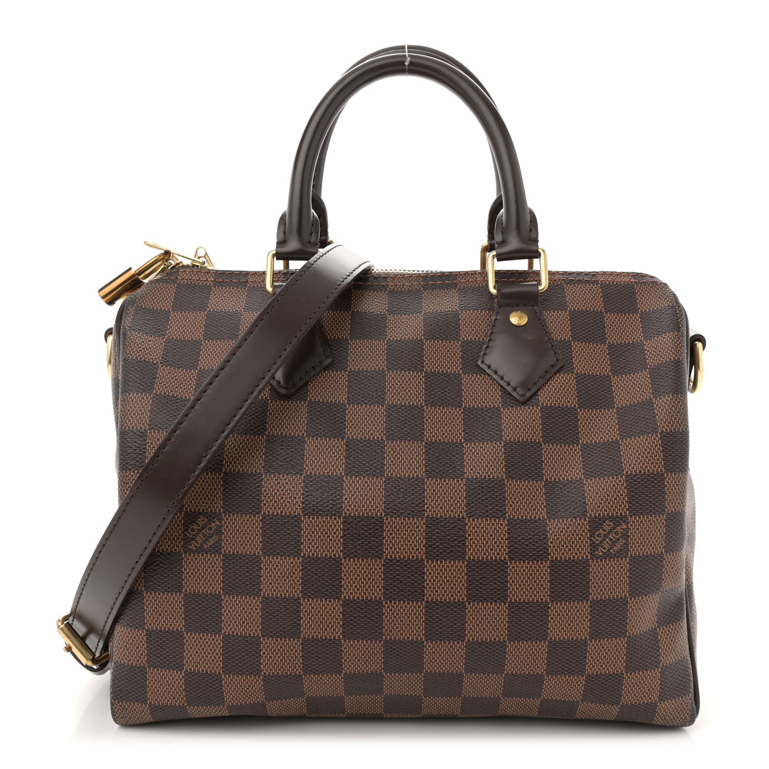 Louis Vuitton Damier Ebene Speedy Bandouliere 25 1 of 11