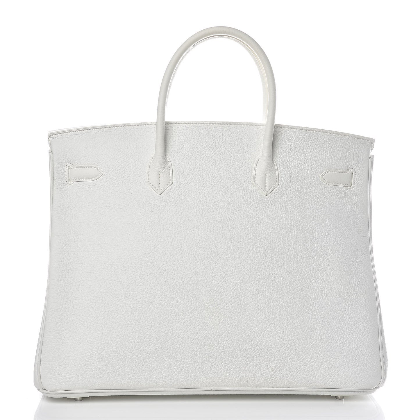 Taurillon Clemence Birkin 40 White