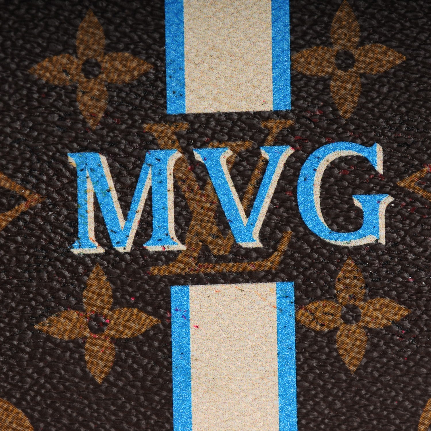 Louis Vuitton Monogram My LV Heritage Zippy Organizer Wallet Ivory Blue Clair 8 of 8