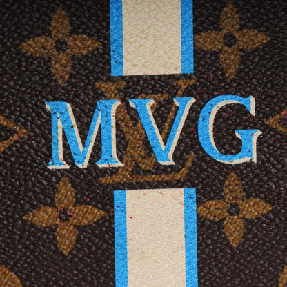 Louis Vuitton Monogram My LV Heritage Zippy Organizer Wallet Ivory Blue Clair 8 of 8
