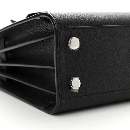 Saint Laurent Grained Calfskin Nano Sac De Jour Black 9 of 13