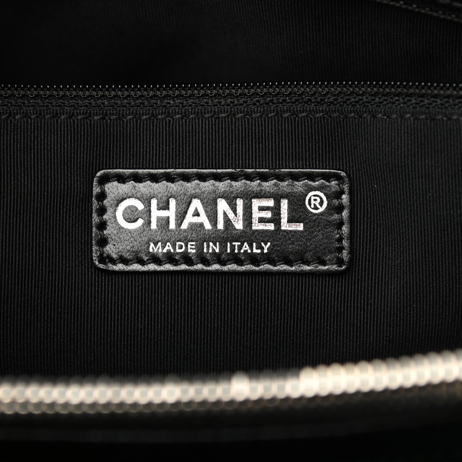 Chanel Caviar Quilted Grand Shopping Tote GST Black 6 of 10