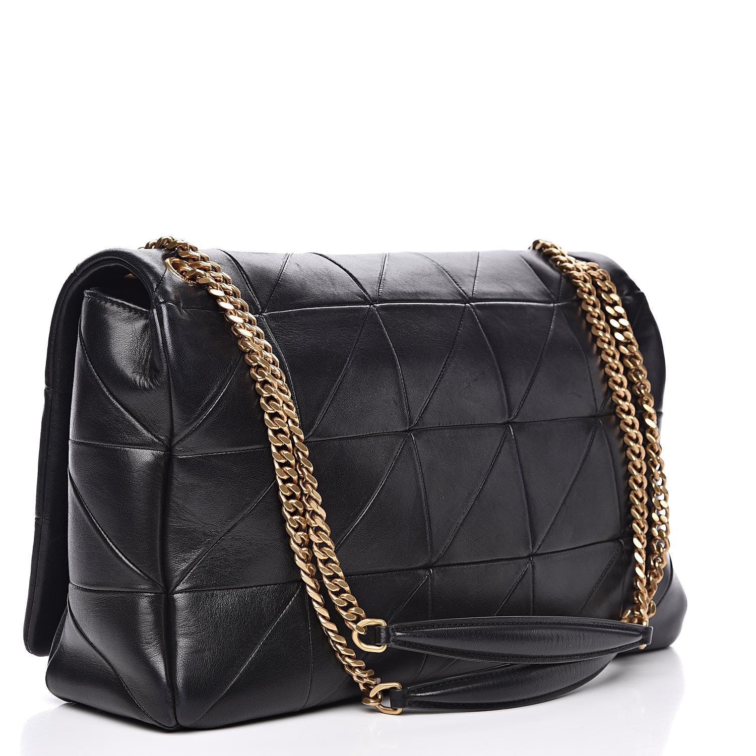 Saint Laurent Lambskin Patchwork Monogram Large Jamie Black 3 of 15
