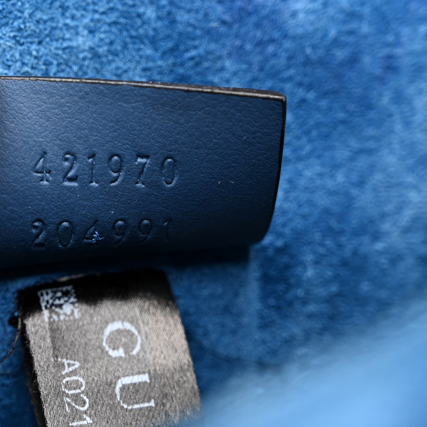 Gucci GG Supreme Monogram Blooms Mini Dionysus Shoulder Bag Beige Navy Vintage Blue 7 of 12