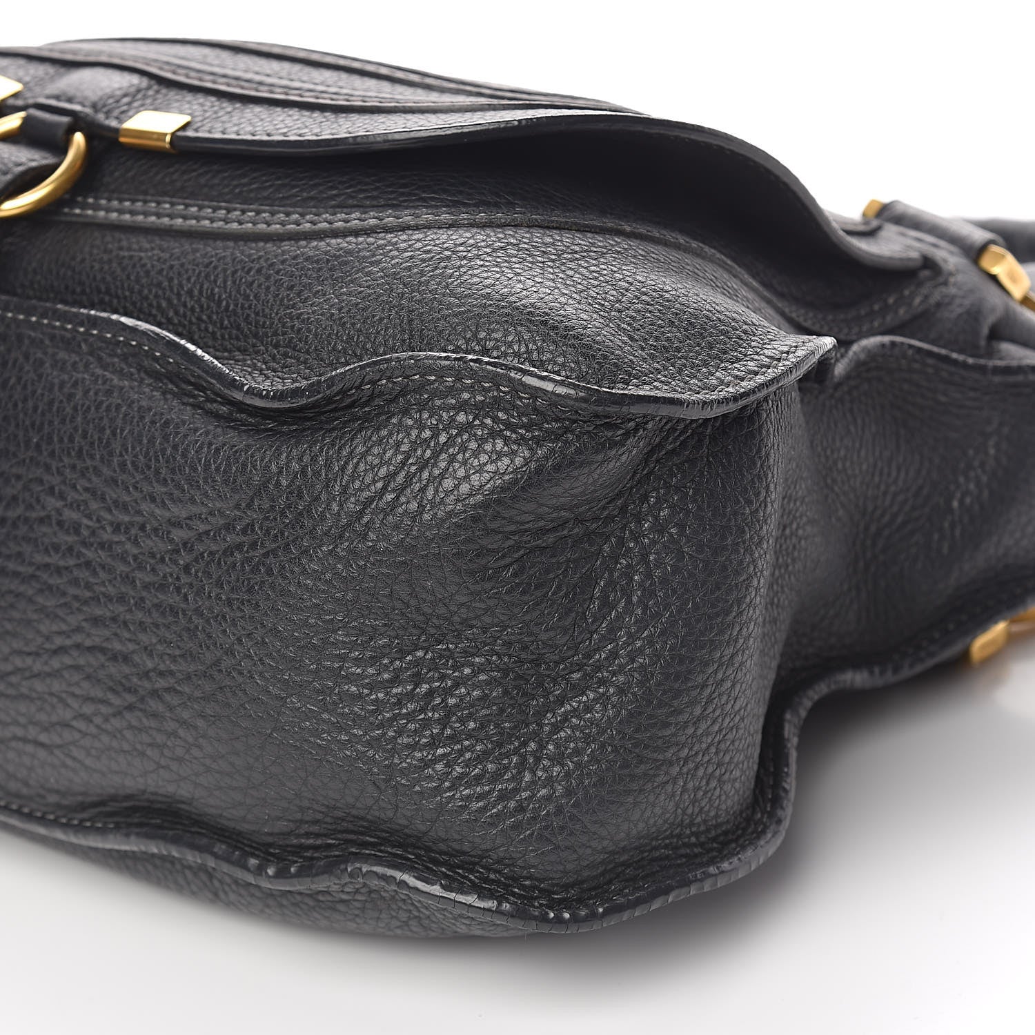 Chloe Calfskin Medium Marcie Satchel Black 10 of 14