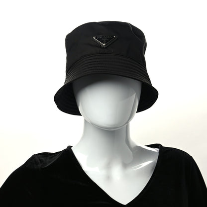 Prada Nylon Bucket Hat M Black 2 of 9
