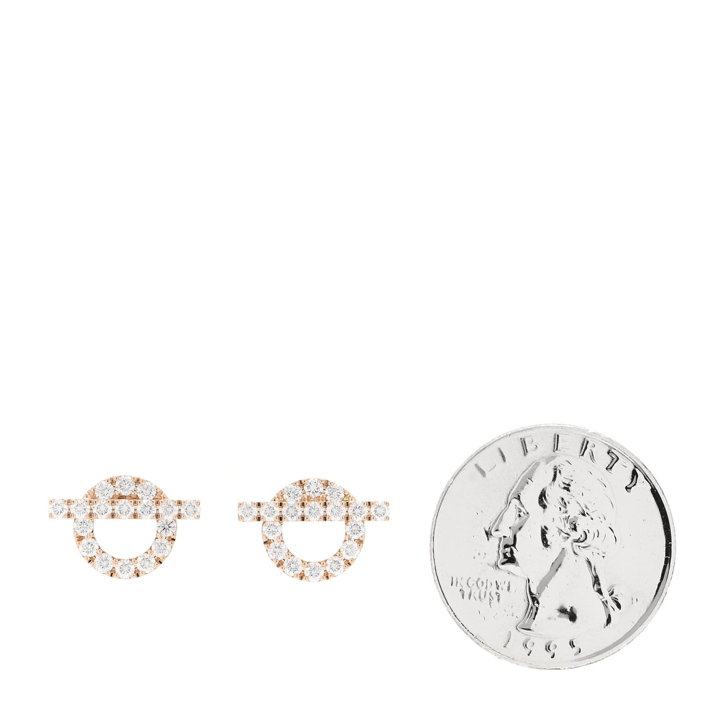 18K Rose Gold Diamond Finesse Earrings
