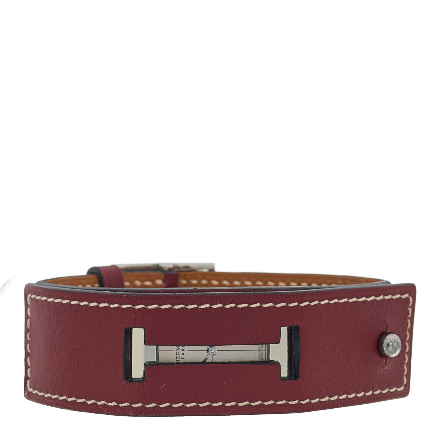 Stainless Steel Barenia 20mm Shell Schmiddy Quartz Watch Fauve