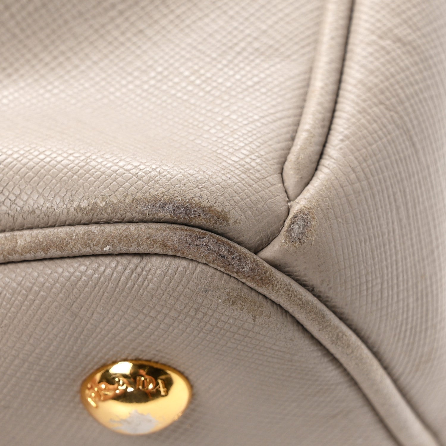 Prada Saffiano Lux Medium Tote Argilla 11 of 12