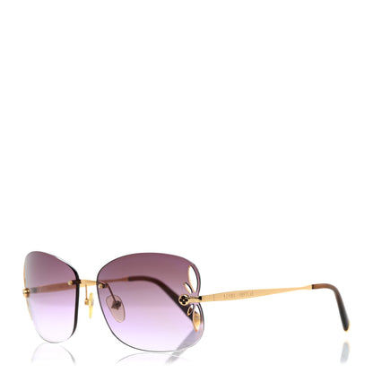 Louis Vuitton Lily Sunglasses Z0371U Purple 1 of 7