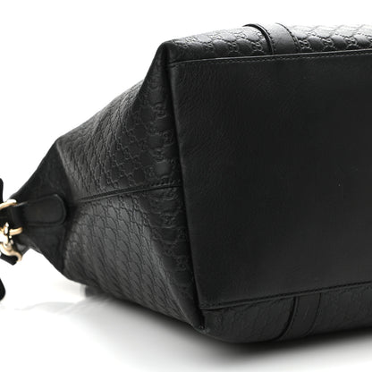 Gucci Soft Microguccissima Large Dome Satchel Black 10 of 16