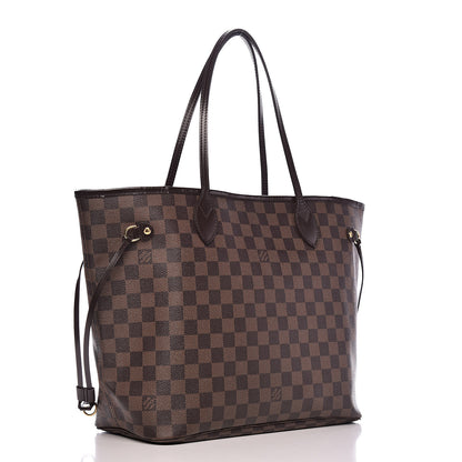 Louis Vuitton Damier Ebene Neverfull MM 3 of 11