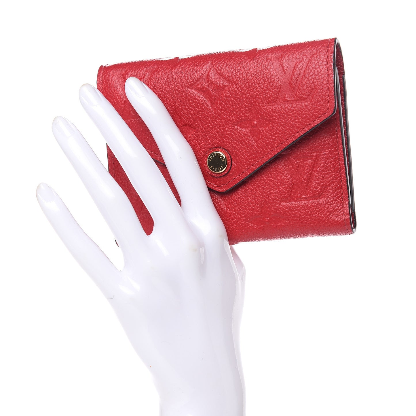 Empreinte Victorine Wallet Scarlet