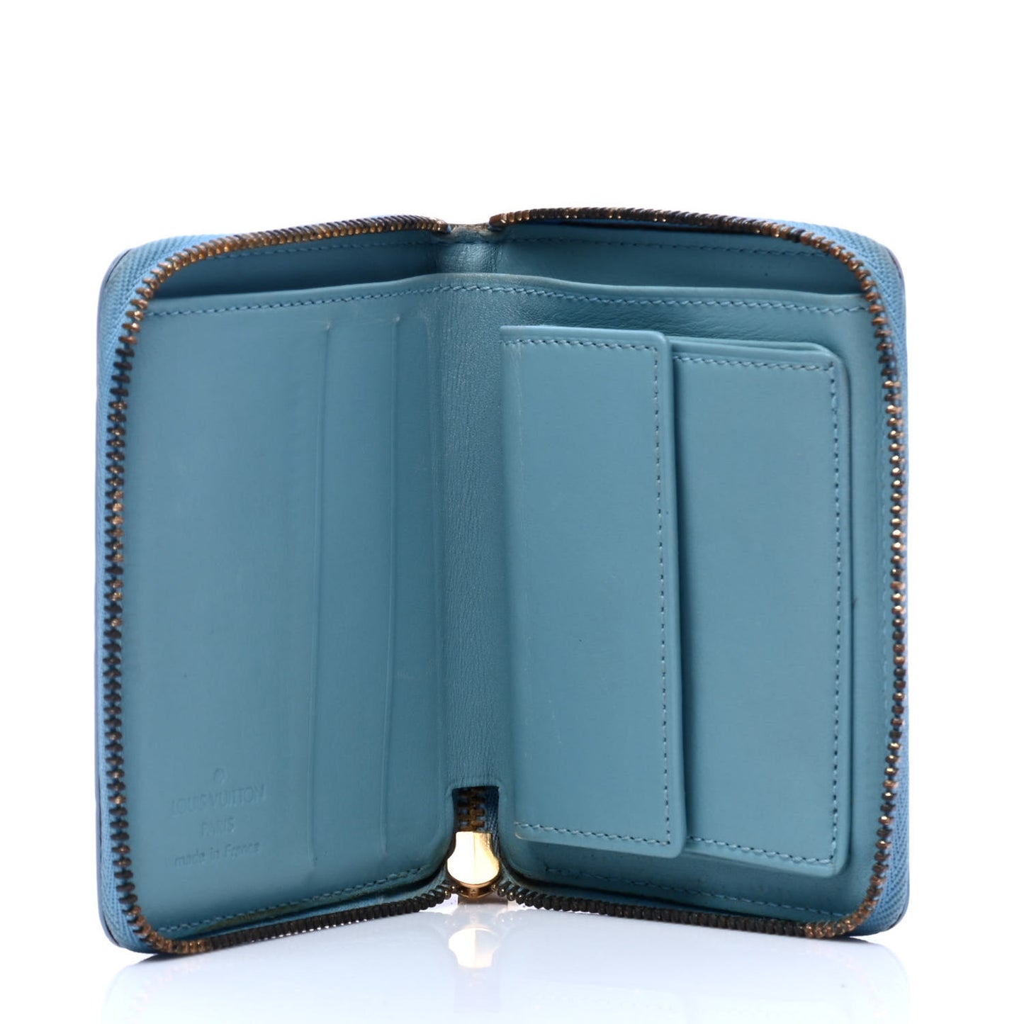 Vernis Broome Zip Wallet Baby Blue