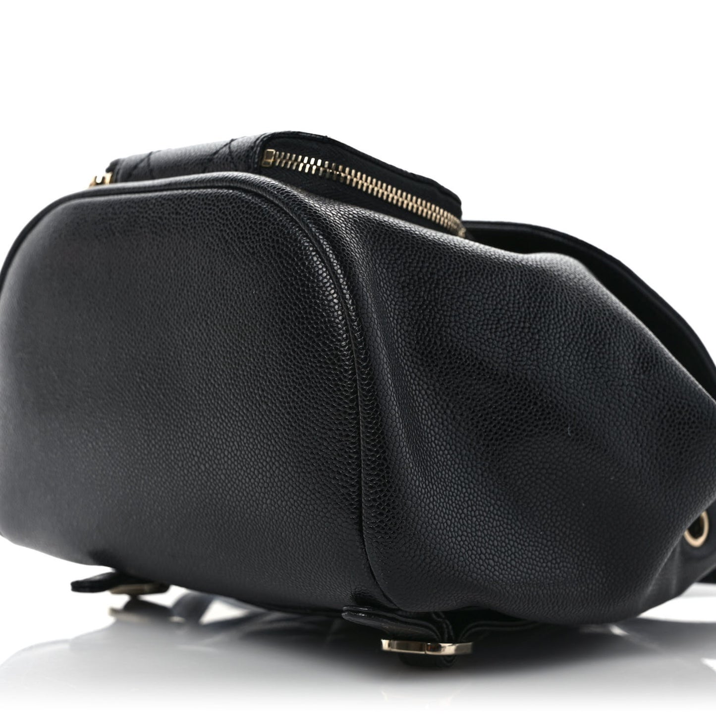 Caviar Quilted Mini Business Affinity Backpack Black