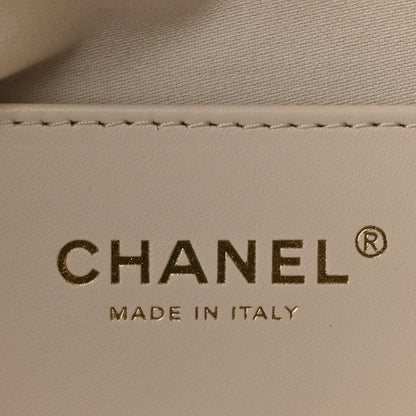 Chanel Caviar Quilted Medium Chanel 25 Handbag White 13 of 21
