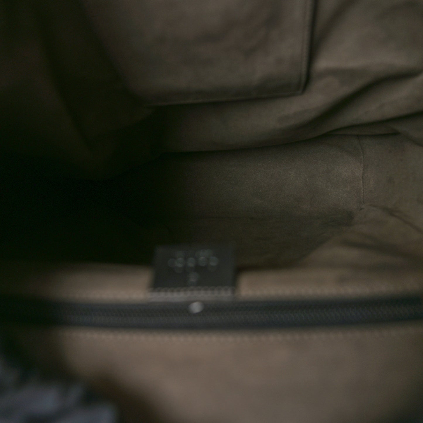 GG Supreme Monogram Single Buckle Backpack Beige Black