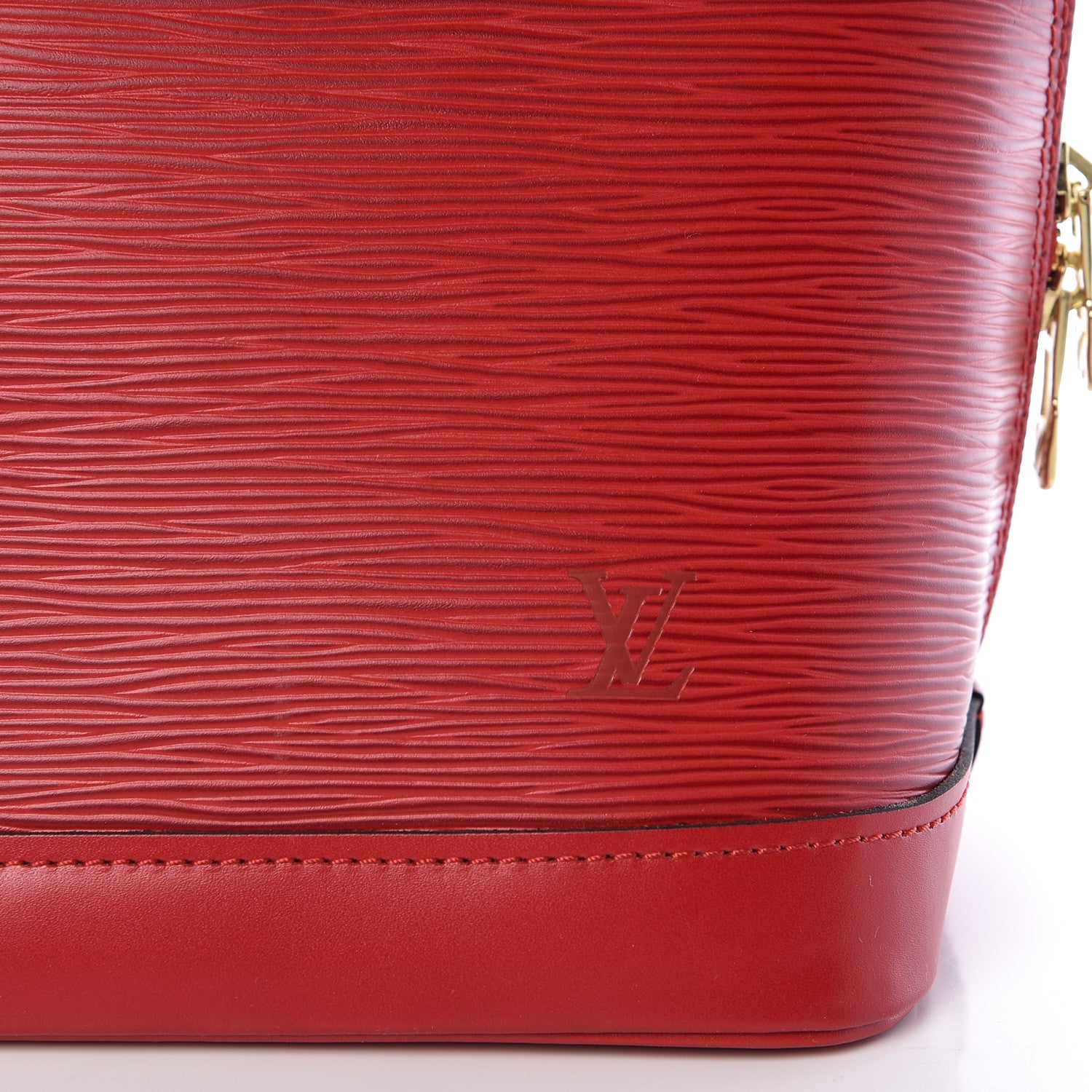 Louis Vuitton Epi Alma PM Castillan Red 7 of 10
