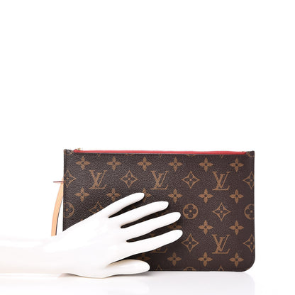Louis Vuitton Monogram Neverfull MM GM Pochette Cherry 2 of 7