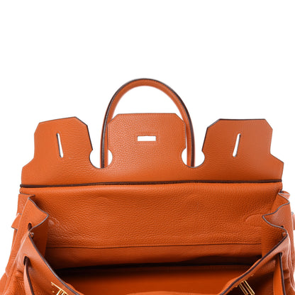 Hermes Taurillon Clemence JPG Birkin 42 Orange 18 of 38