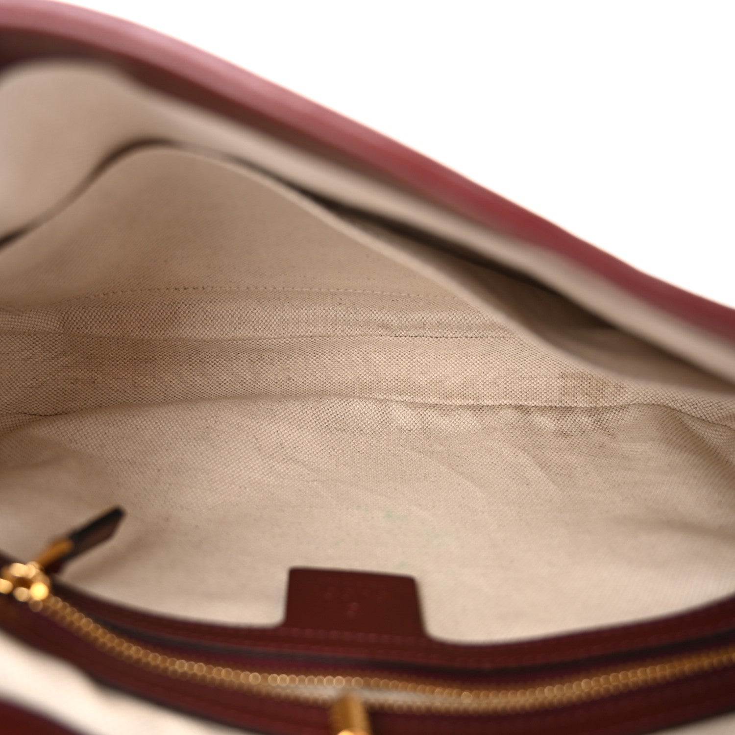 Gucci Monogram Azalea Calfskin Web Small Jackie 1961 Hobo Sahara Rubino Chardonnay 5 of 10