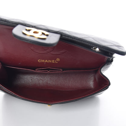 Chanel Lambskin Quilted Small Double Flap Black 6 of 23