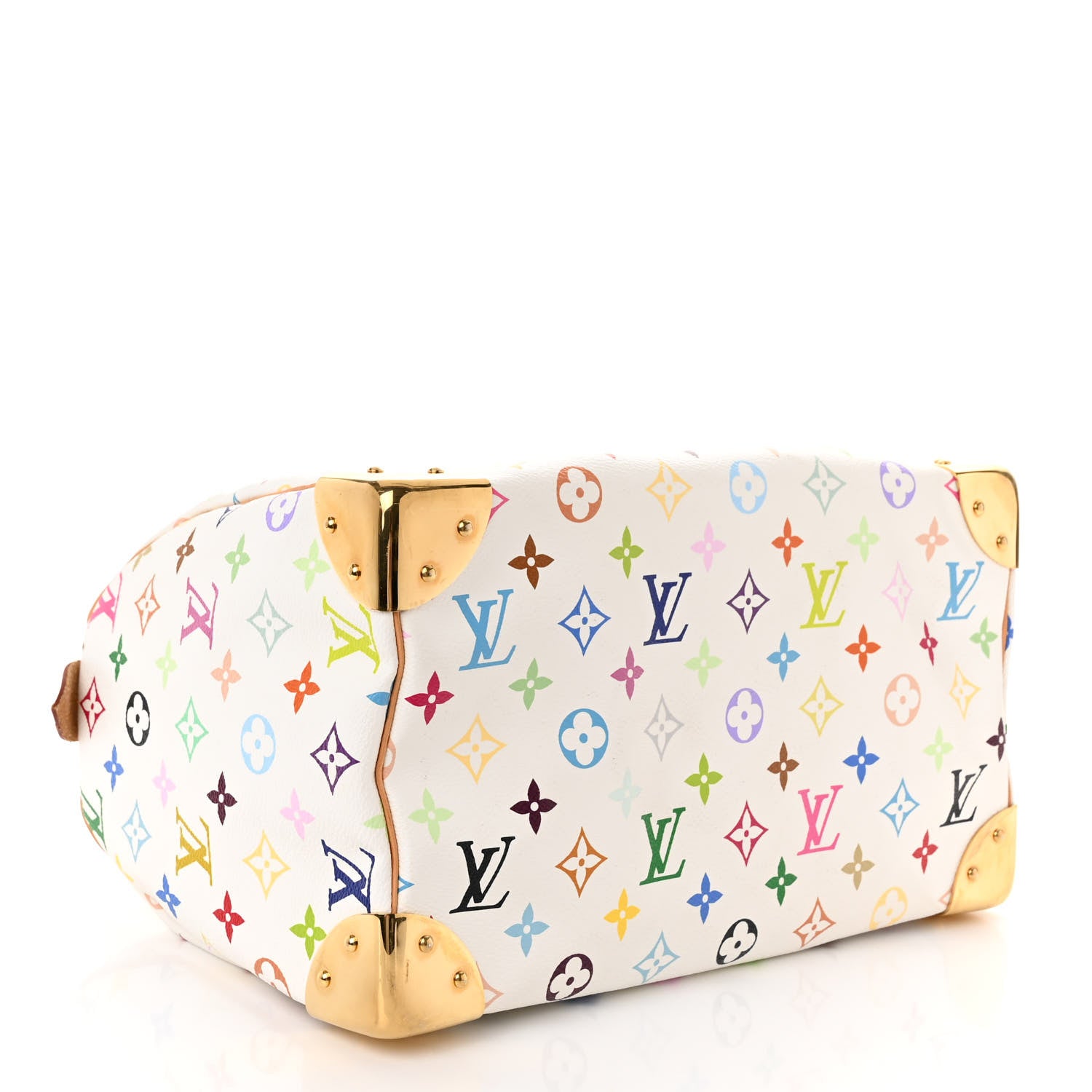 Louis Vuitton Monogram Multicolor Speedy 30 White 4 of 11