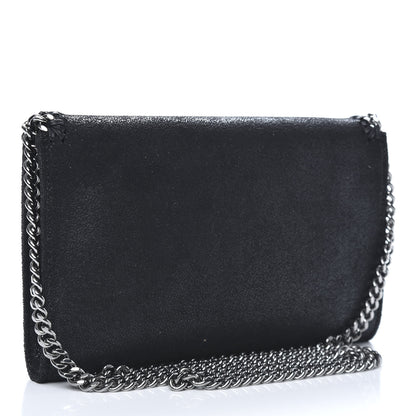 Stella McCartney Shaggy Deer Mini Falabella Crossbody Bag Black 3 of 8