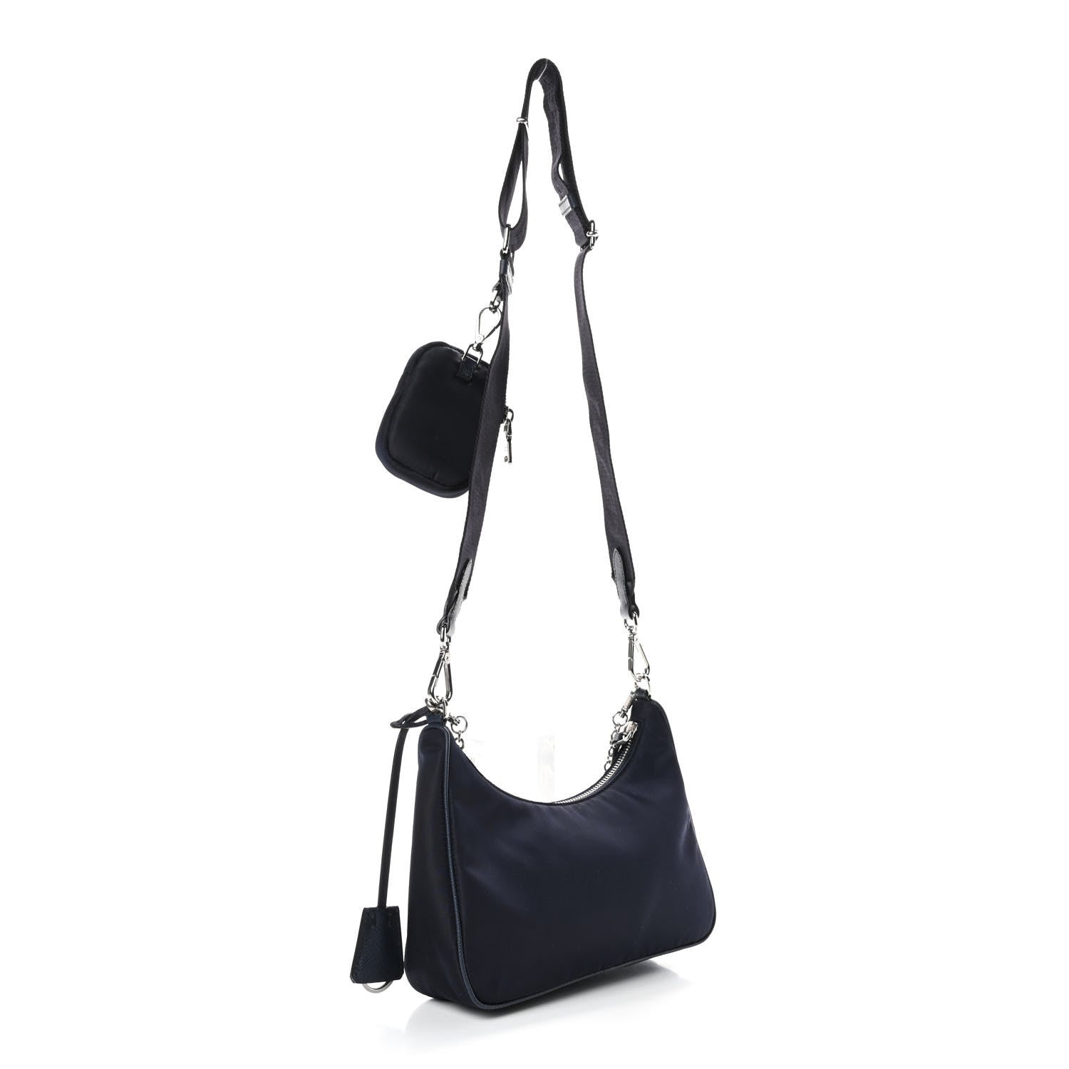 Prada Nylon Re-Edition 2005 Shoulder Bag Baltico 2 of 4