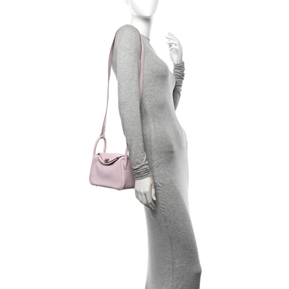 Hermes Swift Verso Mini Lindy 20 Mauve Pale Gold 2 of 11