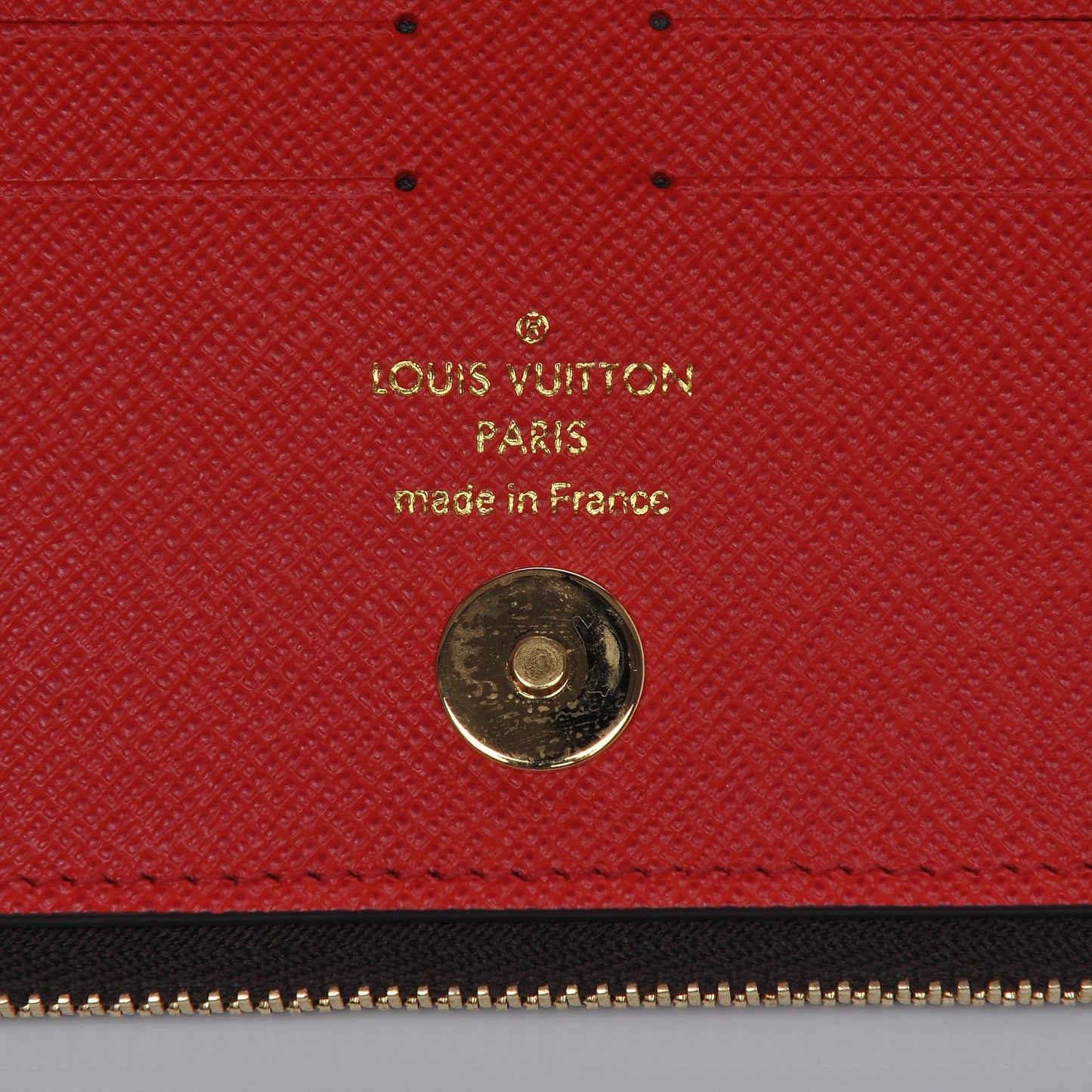 Monogram Adele Wallet Coquelicot