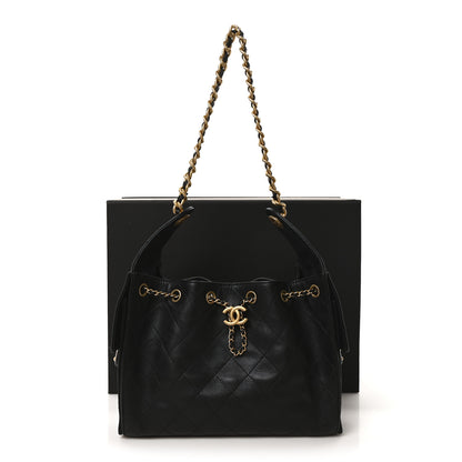 Chanel Caviar Quilted Small Chanel 25 Handbag Black 11 of 11