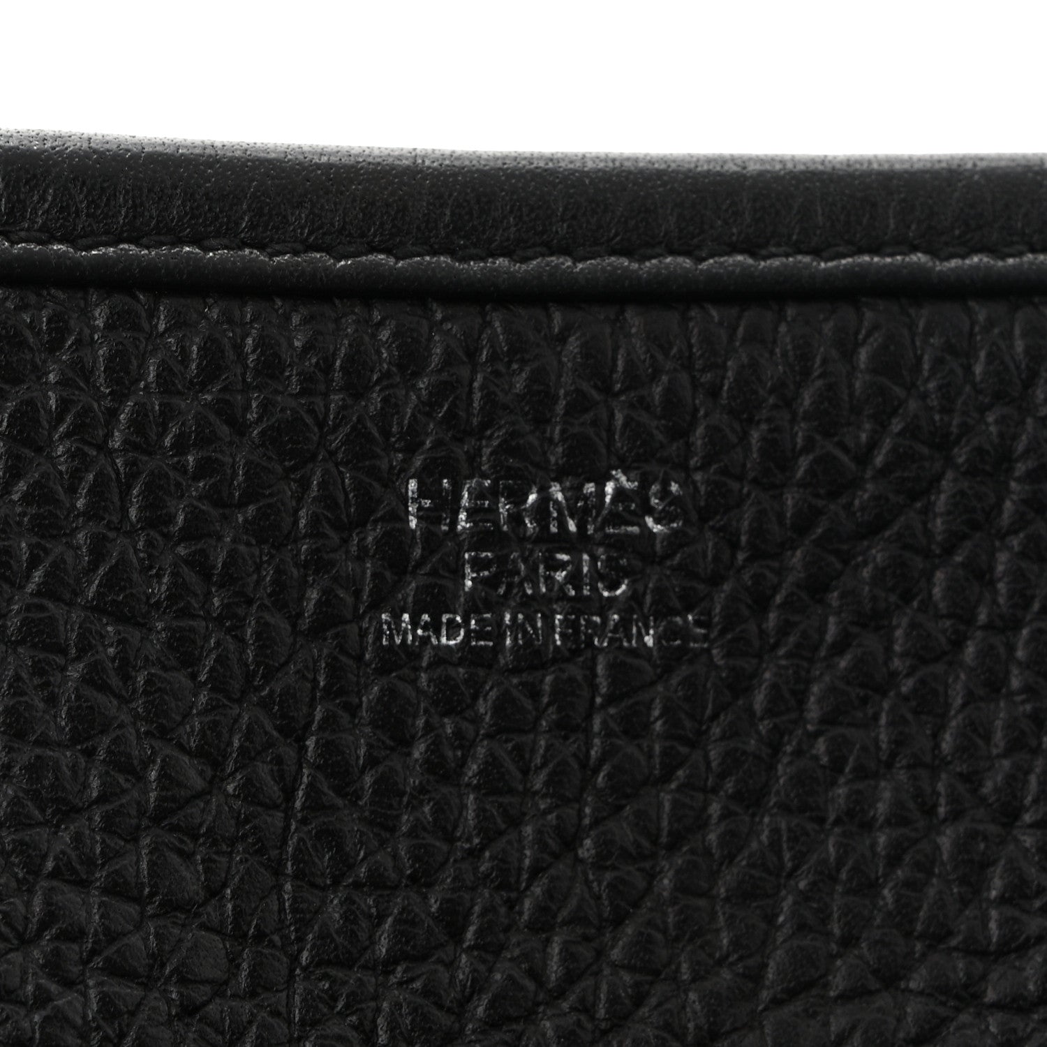 Hermes Taurillon Clemence Evelyne III PM Black 6 of 11