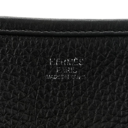 Hermes Taurillon Clemence Evelyne III PM Black 6 of 11