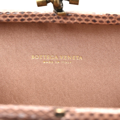 Bottega Veneta Satin Intreccio Impero Ayers Knot Clutch Blush 5 of 7