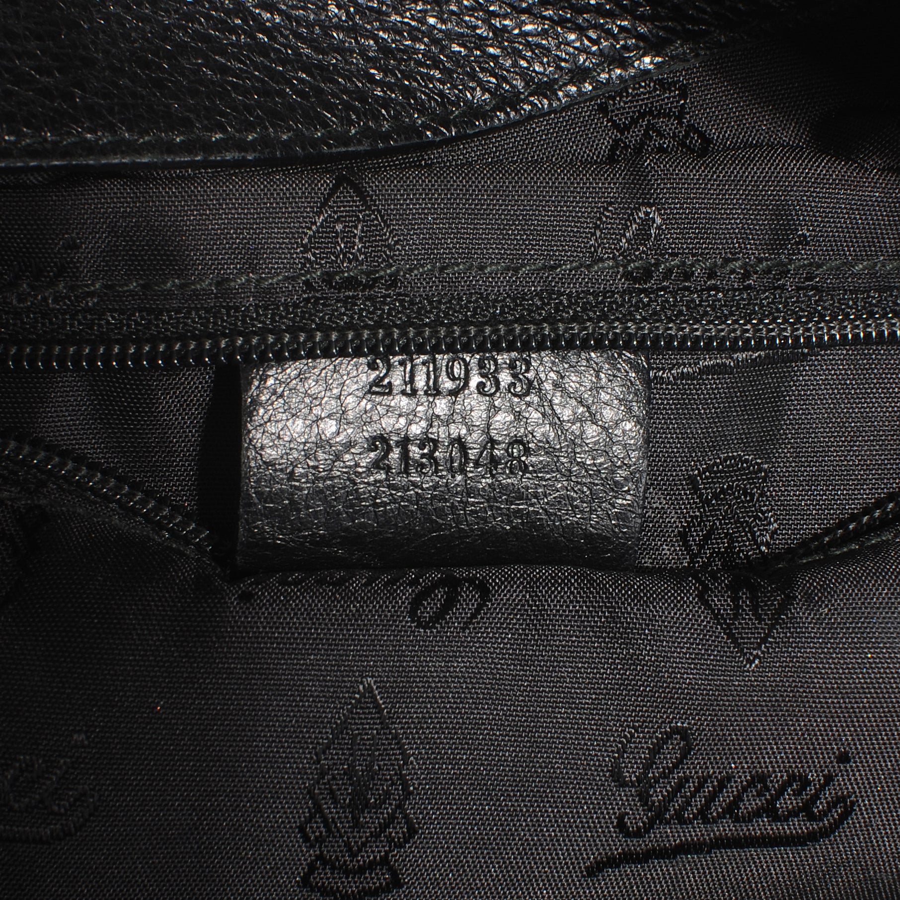 Gucci Guccissima New Ladies Web Hobo Black 7 of 8