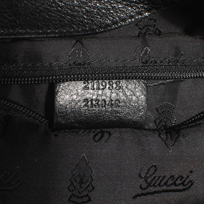 Gucci Guccissima New Ladies Web Hobo Black 7 of 8