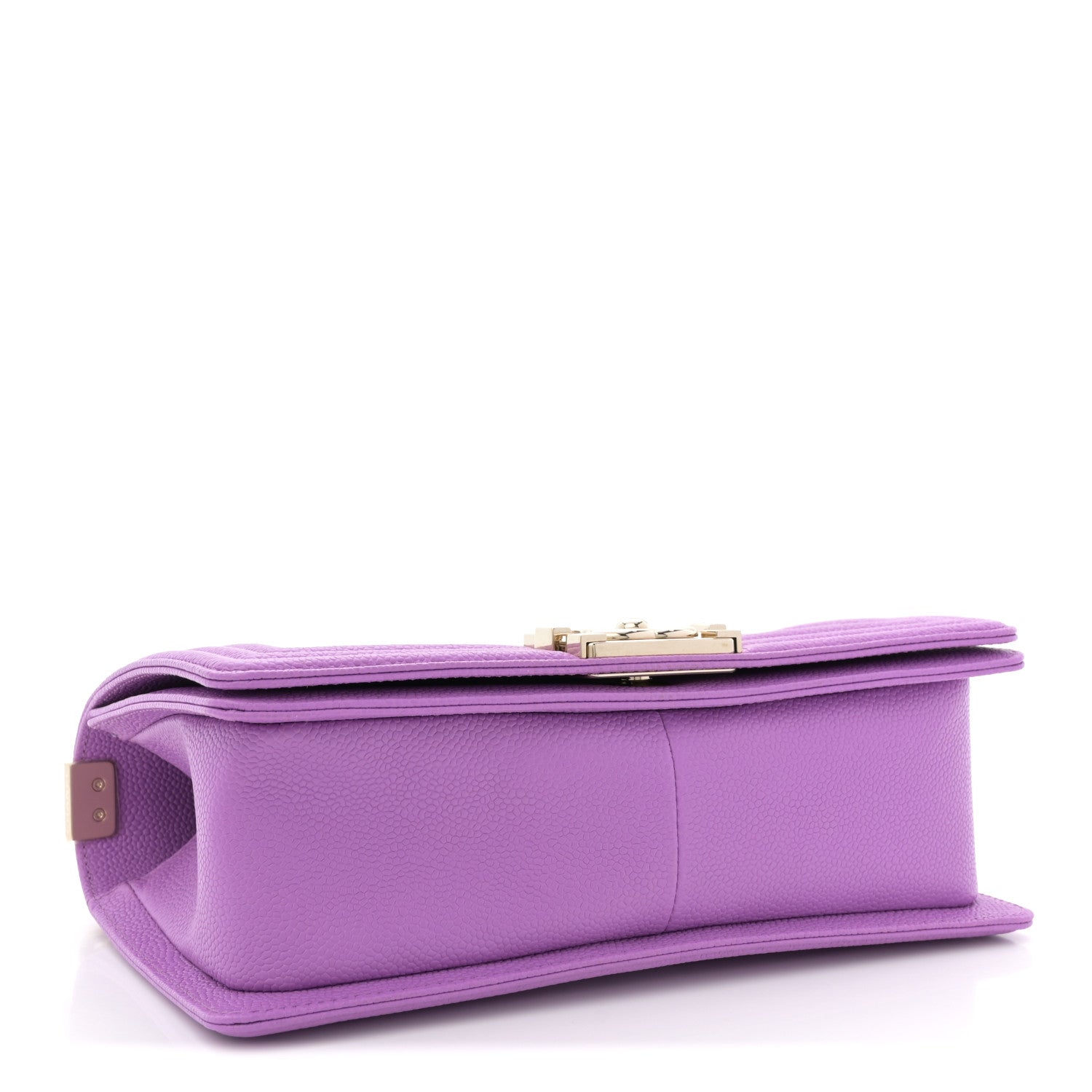 Chanel Caviar Quilted Medium Boy Flap Purple 4 of 11