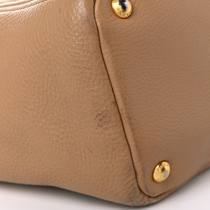 Prada Vitello Daino Tote Caramel 14 of 19