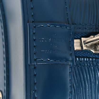 Louis Vuitton Epi Alma BB Indigo 6 of 10