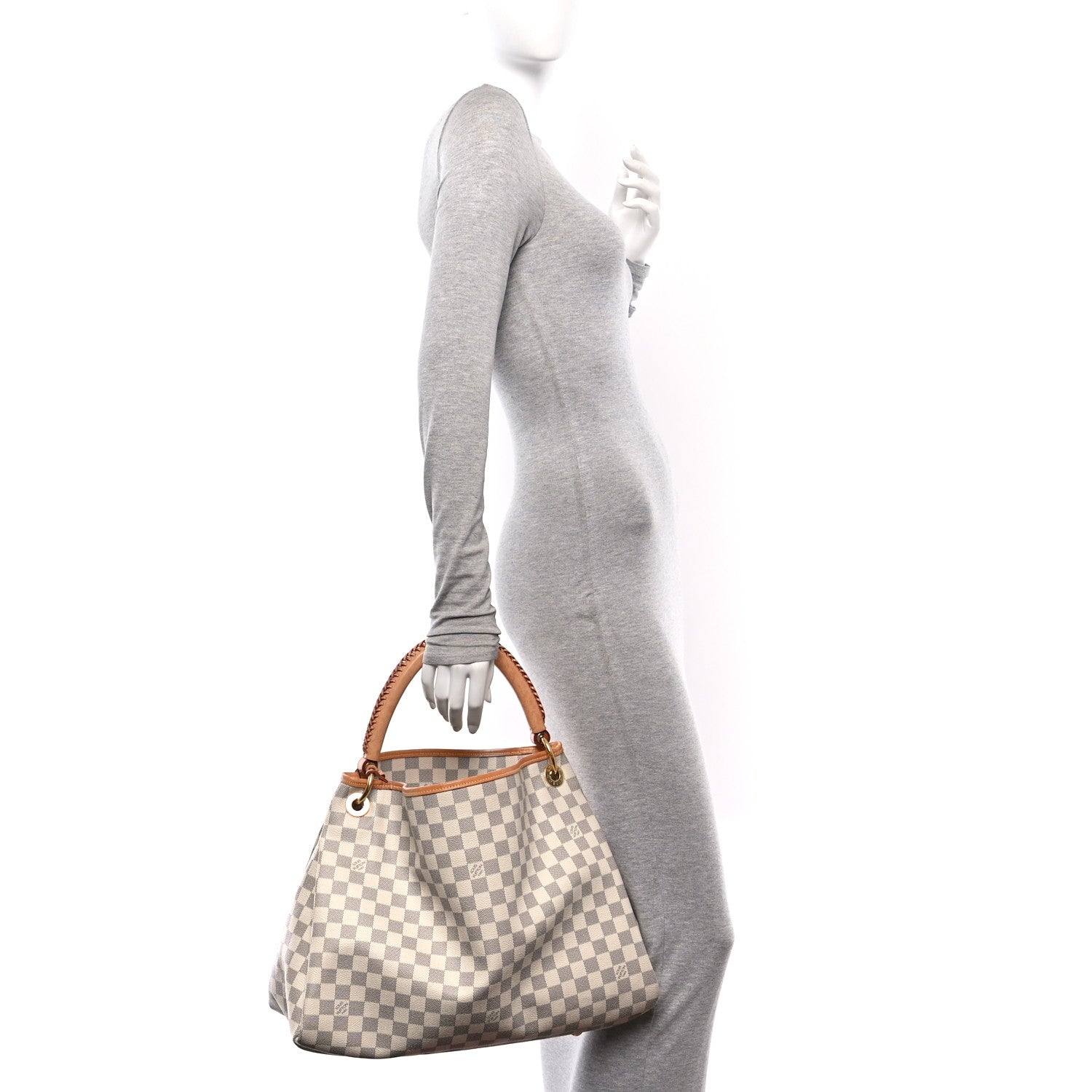Louis Vuitton Damier Azur Artsy MM 2 of 18