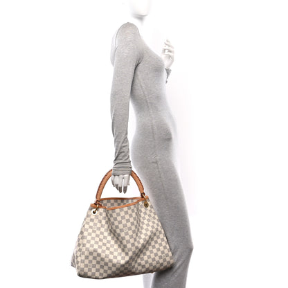 Louis Vuitton Damier Azur Artsy MM 2 of 18