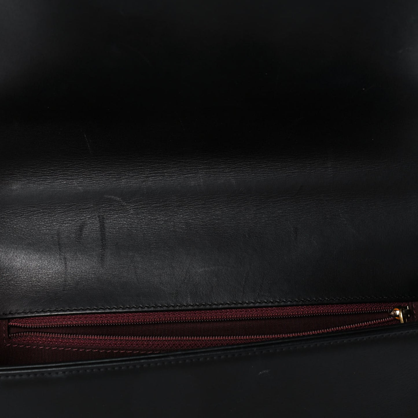 Calfskin Caviar Suede Chevron New Medium Boy Flap Black