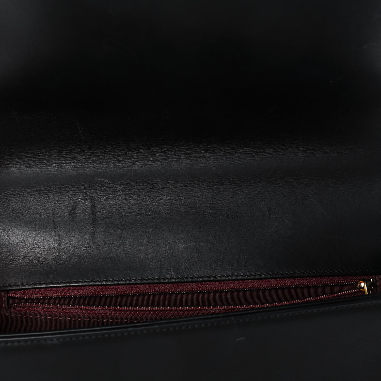 Chanel Calfskin Caviar Suede Chevron New Medium Boy Flap Black 17 of 17